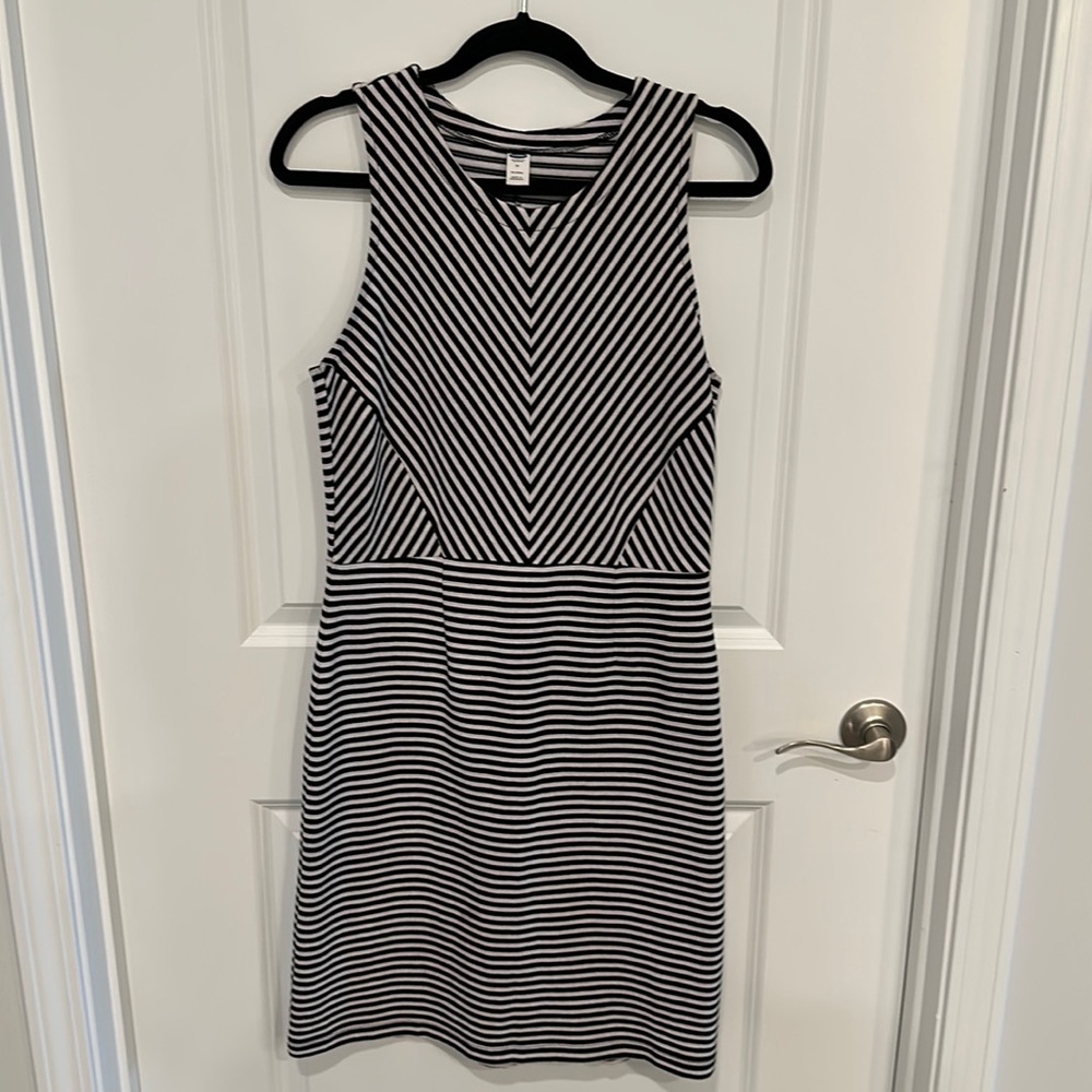 Old Navy TALL Stripe Sheath Dress